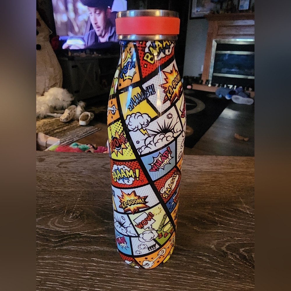 Marvel Iron Man Backpack And Bottle And Comic